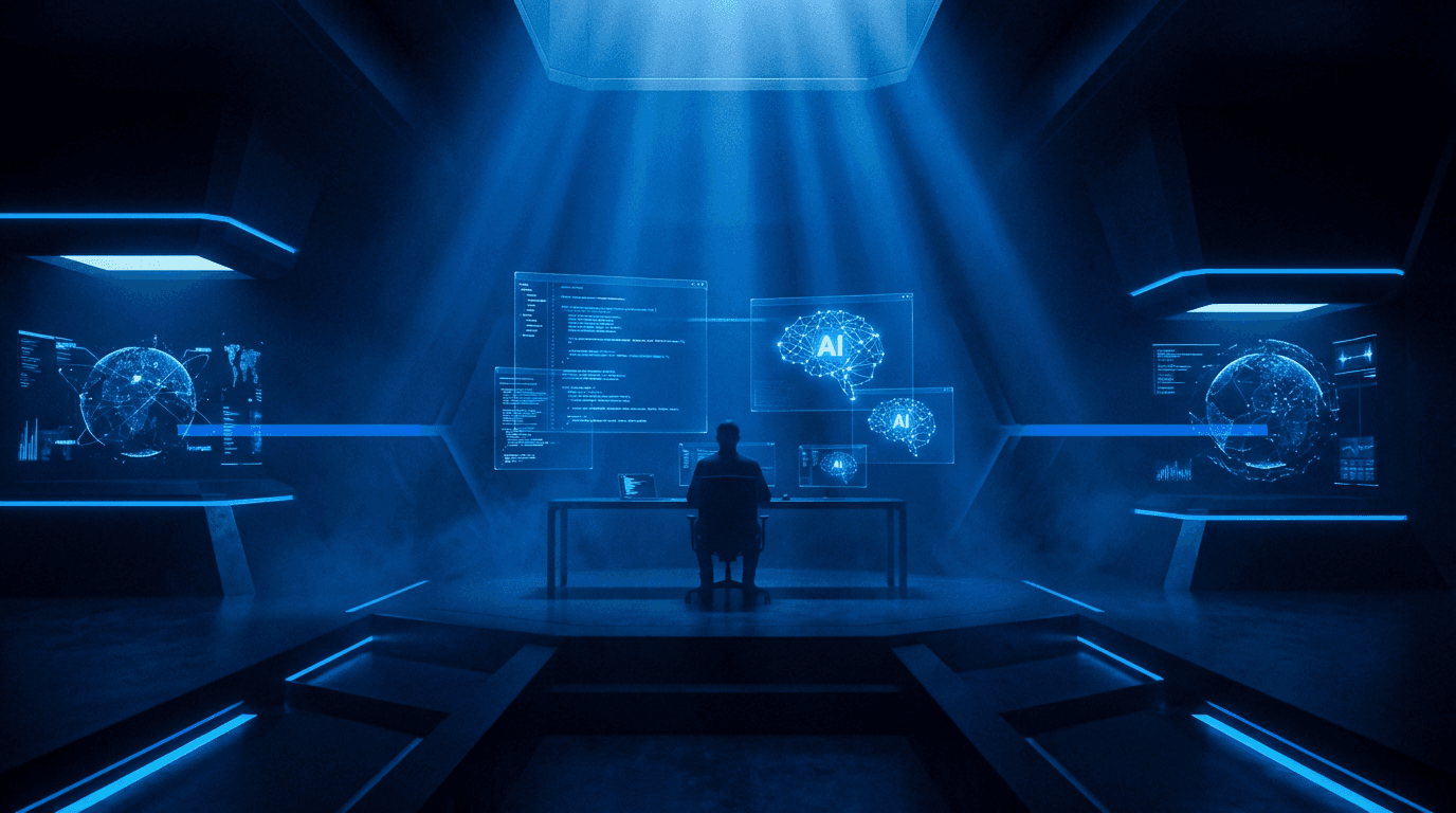 AI-native command center — Daleki Lab builds futuristic software solutions